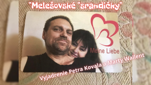 "Melešovské srandičky" - pohľadnica pre pána Kovala do Viedne....