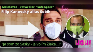 Melešovec Filip Kanovský alias Sobík radí voliť SaSku ...